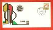 RSA 1980 Cover Mint Ermelo 100 Years 516 - Cartas & Documentos