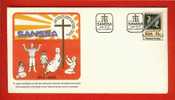 RSA 1990 Cover Mint SANSSA 75 Years 796 - Brieven En Documenten