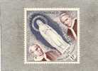 MONACO : Centenaire Des Apparitions De Lourdes : Pie XII, Statue De La Vierge, Et Pie IX - Unused Stamps