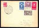 Romania 1948   CENTENARY REVOLUTION STAMP ON COVER CANCELL FDC. - FDC