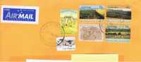 AUS+ Australien 1991-92 Mi 1270A 1301 1303 1305 1324 Brief - Storia Postale