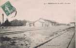 MEREVILLE  44 (S ET O) LA GARE 1908 - Mereville