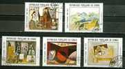 Congo - 1981 - Tableaux - Paintings - Picasso - Oblitérés - Poste Aérienne - Picasso