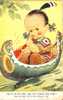 Themes - Ref C524- Humour - Illustrateur Taylor - Le Canoé -la Petite Indienne   - Carte Bon Etat - - Taylor