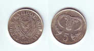 Cyprus 5 Cents 1983 - Zypern