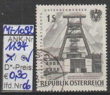 1961 - ÖSTERREICH - SM A.Satz "15 Jahre Verstaatlichte Unternehmen" 1 S Stahlg - O Gestempelt -  S. Scan (1134o 06   At) - Oblitérés