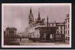 RB 576 - Early Real Photo Postcard Tram At Castle Street & Municipal Buildings  Aberdeen Scotland - Aberdeenshire