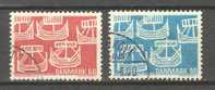 Denmark 1969 Mi. 475-76 NORDEN Nordic Issue Segelboote Sailing Ships Antiken Münze Coin - Usati