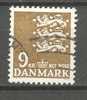 Denmark 1977 Mi. 652  9.00 Kr Small Arms Of State Kleines Reichswaffen Old Engraving - Gebruikt