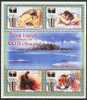 Aitutaki 2000  Olympic Games Sydney-2000 Sheet Of 4+ Block  MNH - Verano 2000: Sydney