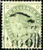 Great Britain #104 (SG #193) Used 5p Green Victoria From 1884 - Oblitérés