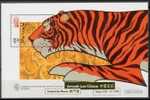 1998 Macau/Macao Stamp S/s - Year Of The Tiger (A) Chinese New Year Zodiac - Chinees Nieuwjaar