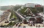 Scarborough (Yorkshire) UK, Cliff Bridge & St. Nicholas Street, On C1900s Vintage Postcard - Scarborough