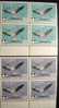 Block 4 With Margin Taiwan 1972 10th Anni Of AOPU Stamps Bird Dove Postal Union UPU - Blokken & Velletjes