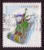 2008 - Canada Christmas: Winter Fun $1.60 TOBOGGANER Stamp FU - Oblitérés