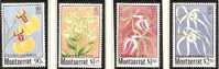 MONTSERRAT - 1985 Orchids. Scott 554-7. MNH ** - Montserrat