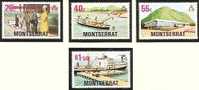 MONTSERRAT - 1977 Development - Ships. Scott 370-3. MNH ** - Montserrat