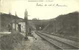 BONNIERES Sur SEINE  - Le Tunnel   Animée 1909 - Bonnieres Sur Seine