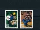 - LUXEMBOURG . TIMBRES EUROPA 1981 . NEUFS SANS CHARNIERE - 1981