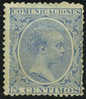Edifil 215(*) 1899 Alfonso XIII Pelón 5 Cts Azul En Nuevo - Neufs