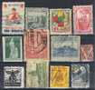 Lote Comercial 12 Viñetas Guerra Civil - Spanish Civil War Labels