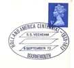 Great Britain 1973 Bournemouth Special Cancel On Cover SS "Veendam" Holland America Centennial - Maritime