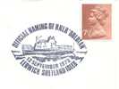 Great Britain 1978 Lerwick Shetland Isles Special Cancel On Cover Official Naming Of RNLB "Soldian" - Maritime