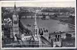 ANGLETERRE - London - House Of Parliament, County Hall Waterloo Bridge And Westminster Bridge - River Thames