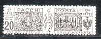 Italy- Somalia1917 Q3 PP2 Parcel Post Stamp NH* - Somalië (1960-...)