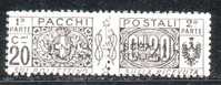 Italy- Somalia1917 Q3 PP2 Parcel Post Stamp NH* - Somalia (1960-...)