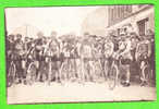 Carte Postale Photo - Coureurs Cyclistes (Non Localisé) - Cycling