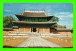 SOUTH KOREA - CHANGDUK PALACE - INJONG-JON - IPL - Written - CORÉE DU SUD - - Corée Du Sud