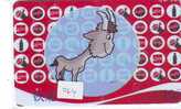 TELEFONKARTE STERNZEICHEN SCHAF * Télécarte  ZODIAQUE  MOUTON (264) SHEEP SCHAAP  GOAT STEENBOK HOROSCOPE * COCA COLA - Sternzeichen