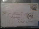 BILBAO 1870 A Valencia Sello Stamp Comunicaciones 50 Mil De Eº Sobre Carta Letter Lettre - Lettres & Documents
