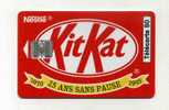 - TELECARTE FRANCE . TELECARTE KITKAT 1995 . - Alimentation