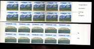 10 Paires De Carnets NATURE 727/728  (Mi 771/772)  Cote 160 Euros  Facial 210 NOK = 23,20 Euros - Unused Stamps