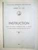 LIVRET 1955 ARMEE DE L AIR INSTRUCTION RELATIVE AUX CONDITIONS D ADMISSION A L ECOLE DE ROCHEFORT APPRENTI MECANICIEN - Aviazione