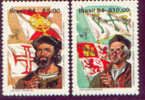 BRÉSIL 1984 -  DÉCOUVREURS - EXPO PHILATÉLIQUE (2) - Unused Stamps