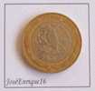 1998 MEXICO 10 PESOS  MONEDA BIMETALICA  Bimetallic Coins - Pièces Bimétalliques - Mexique