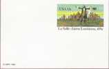 US Scott UX95, 13-cent Post Card, La Salle Claims Louisiana, 1682, Mint - 1981-00