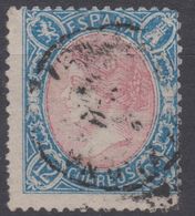 ISABEL 1865. 12 Cuartos. 84 €. - Used Stamps