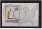Bloc Du Cambodge, Jeux Olympiques D'atlanta, Plongeon,natation,olymphilex96, Carte Des Usa .1996 - Ete 1996: Atlanta
