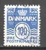 Denmark 2005 Mi. 1414  100 Øre Numbers & Waves Wellenlinien Mit Herzen Hearts - Used Stamps