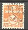 Denmark 1971 Mi. 512   40 Ø Numeral W. Hearts Wellenlinien - Used Stamps