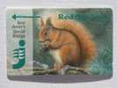 Red Squirrel. - [ 7] Jersey Und Guernsey