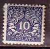 R3951 - POLOGNE POLAND TAXE Yv N°25 * - Postage Due