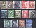 Rumänien; 1960; Michel 1869/89 O; Freimarken; Nur 14 Werte - Used Stamps