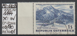 1962 - ÖSTERREICH - SM A. Satz "15 Jahre Verstaatl. E-Wirtschaft" 1 S Br'blau - O Gestempelt - Siehe Scan (1144o 01  At) - Gebruikt