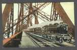 United Kingdom PPC Scotland Fife North Express Crossing Forth Bridge "Colourtone" 60283 Railway Steam Locomotive - Fife