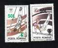 Romania 1991 OVERPRINT STAMP GIMNASTIQUE MNH FULL SET . - Nuevos